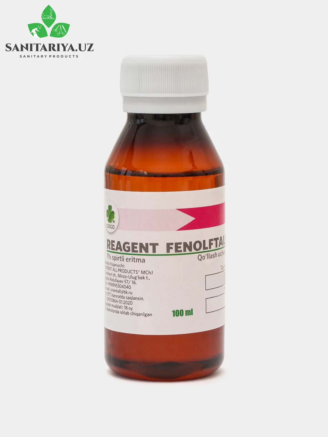 FENOLFTALEIN 100ml